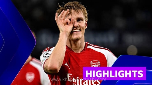 پیروزی ارزشمند آرسنال برابر ناپولی با گل اودگارد در لیگ قهرمانان اروپا
