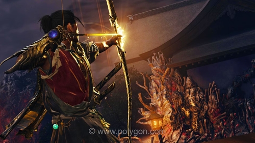 راهنمای ماموریت «Ace Archer Kyoto Imperial Palace» در بازی Onimusha: Way of the Sword