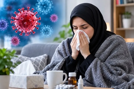 افزایش گردش ویروس کرونا در فصل پاییز