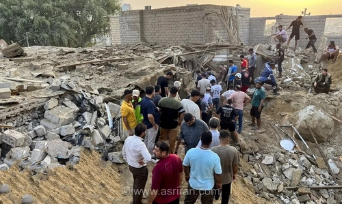 تصاویر تکان‌دهنده از لحظه انتقال پیکر شهدای حمله آمریکا به محله مسکونی چاه تنگو در قشم