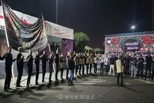 برپایی آئین‌های سوگواری رهبر شهید و شاه‌حسین‌گویان در موکب جنت‌الحسین(ع)