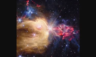 تصاویر جدید از سحابی NGC 7129 توسط تلسکوپ جیمز وب