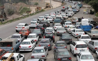ترافیک نیمه‌سنگین در جاده های شمال