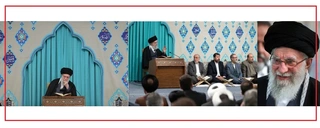 آخرین عکس های آیت الله خامنه ای قبل از شهادت