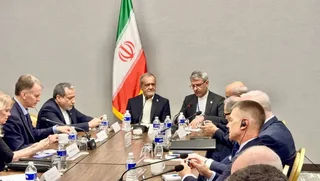 دیدار مدیران رسانه‌های آمریکایی با پزشکیان و عراقچی