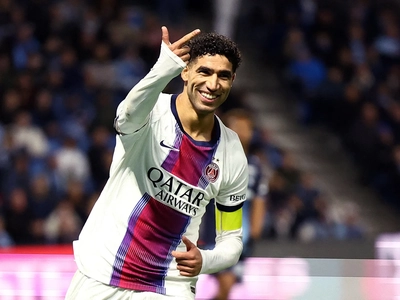 هکیمی با سه گل، PSG را به پیروزی شگفت‌انگیز 5-1 در برابر له‌هار در لیگ 1 هدایت کرد
