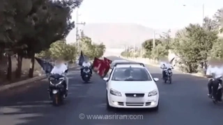 کارناوال خودرویی در کرج برای جشن تولد ۶۱ سالگی برگزار شد