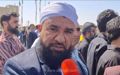 شهادت امام جماعت اهل سنت زاهدان در مقابل منزلش