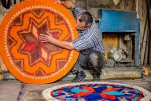 آغاز به کار دپارتمان تخصصی نمد در شهرکرد همزمان با جشنواره ملی