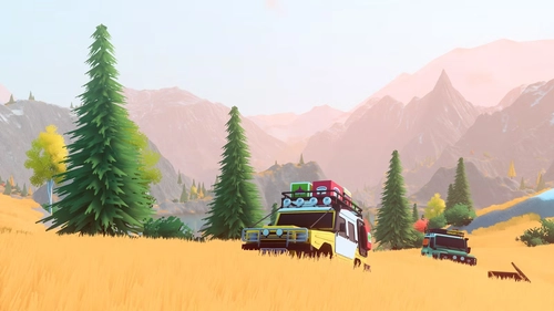 بازی Over the Hill: تجربه‌ای آرامش‌بخش و دلنشین در رانندگی آفرود