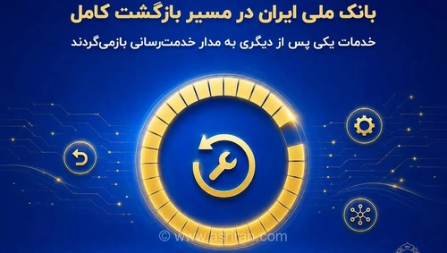 بازگشت خدمات بانک ملی ایران و فعال‌سازی سامانه بام و تسهیلات