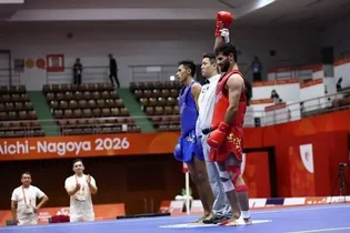 طلای ووشو ایران در وزن ۷۵- کیلوگرم؛ پایان کار با یک مدال طلا
