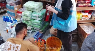 کشف ۲۲۰ کیلوگرم مواد غذایی فاسد در لوشان