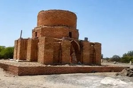 آغاز فاز دوم عملیات مرمت بنای تاریخی گنبد سرخ