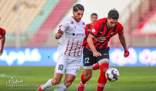شکست پرسپولیس در تبریز؛ پوریا شهرآبادی فرصت گلزنی را از دست داد