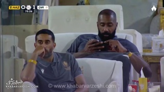 واکنش جالب دروازه‌بان سابق النصر به بازی تیمش؛ تماشای پنهانی مسابقه!