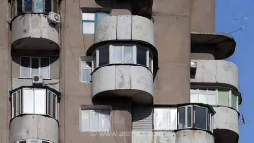 برج مسکونی ۱۸ طبقه بیشکک؛ شاهکار مهندسی ضدزلزله شوروی با تکنیک قالب لغزشی