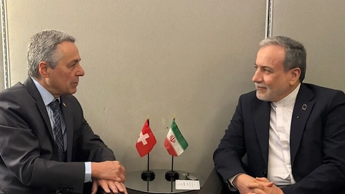 دیدار عراقچی و وزیر خارجه سوئیس در حاشیه مجمع عمومی سازمان ملل