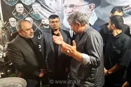 بازدید معاون اقتصادی استاندار قزوین از موکب‌های تشییع رهبر شهید در بویین‌زهرا