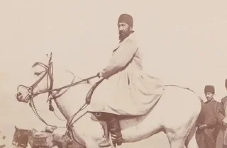 تصویری از خانه حاکم قوچان در دوران ناصرالدین شاه