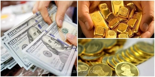 بازگشت دلار به کانال ۱۸۶ هزار تومان و کاهش قیمت طلا در بازار