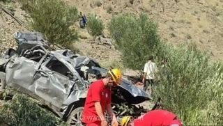سقوط مرگبار خودروی سواری به دره در محور تهم-چورزق زنجان؛ ۳ نفر جان خود را از دست دادند