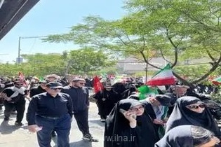 حضور اسحاق جهانگیری در مراسم تشییع پیکر رهبر شهید امت