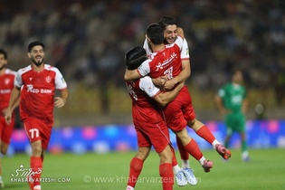 گزارش تصویری | برد پرسپولیس مقابل شمس آذر با گل‌های زودهنگام
