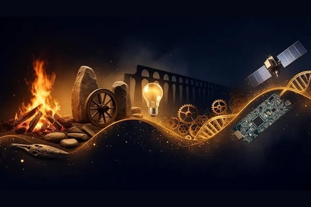 3.3 میلیون سال تاریخ بشر در یک روز؛ از سنگ تا هوش مصنوعی