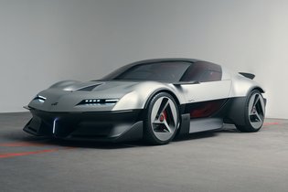 طراحی خیره‌کننده Alpine A310 Vision، پیش‌نمایشی از مدل خاص رترو-فوتوریستی