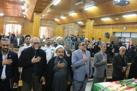 یادواره شهدای غواص و ناوشکن دنا در همدان برگزار شد