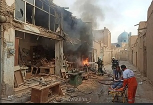 انفجار کپسول گاز در کارگاه نجاری اصفهان/ مصدومیت ۳ نفر