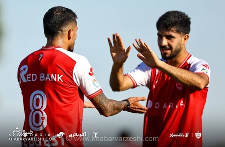 پیروزی پرگل پرسپولیس در دیدار دوستانه با شهید قندی