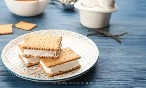 بیسکو بستنی خوشمزه را در خانه درست کنید