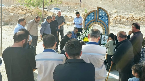 گرامیداشت یاد شهید ابوذر ریحانی توسط شرکت فجر انرژی خلیج فارس
