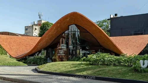 شاهکار معماری در پاراگوئه؛ چگونه ساختار یک تک‌سلولی الهام‌بخش طراحی مدرن شعبه بانک آمبا شد؟