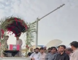 تشییع پیکر ۴ شهید حمله تروریستی آمریکا به مراسم عروسی در کوهستک