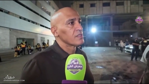 مصاحبه علیرضا منصوریان به زبان انگلیسی در عراق و انتقاد از عملکرد تیم