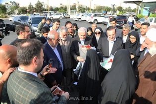 ورود وزیر میراث فرهنگی به قزوین با استقبال استاندار