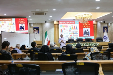 کارگاه اینفوگرافیک و گرافیک خبری در قزوین