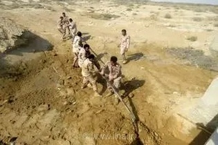 کشف شبکه سازمان‌یافته قاچاق نفت در دشتی؛ انشعاب غیرمجاز ۹۰۰ متری از خط لوله اصلی شناسایی و منهدم شد