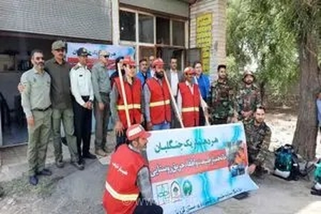 تجهیز دهیاری‌های مناطق پرخطر استان قزوین به امکانات پیشرفته اطفای حریق برای مقابله با آتش‌سوزی مراتع