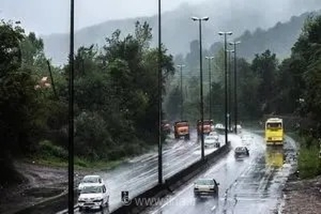 تقویت ناپایداری هوا و کاهش محسوس دمای هوای گیلان