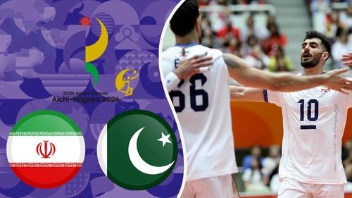 پیروزی ۳-۰ ایران مقابل پاکستان و صعود به فینال والیبال