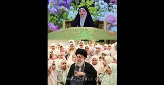 خاطره دختربچه از دیدار با رهبر شهید در جشن فرشته‌ها