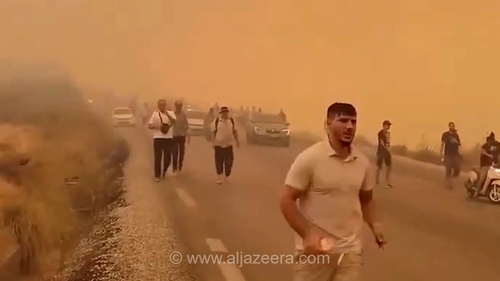 تعداد کشته‌های آتش‌سوزی‌های گسترده در شمال شرق الجزایر به 12 نفر رسید
