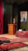 رونمایی از کتاب آثار دکتر لقمان شاکری، معلم تکاب