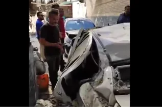 انفجار گاز در کوی ملت اهواز، خسارت به خودروهای مکانیکی