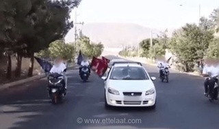 رژه موتوری هواداران سازمان منافقین در کرج؛ شناسایی کامل افراد حاضر