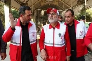 استقرار ۲۷ تیم عملیاتی هلال‌احمر در مرز خسروی برای ارائه خدمات امدادی و تسهیل تردد زائران عتبات عالیات